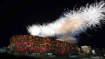 آتش‌بازی افتتاحیه المپیک زمستانی پکن + فیلم