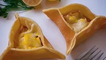 طرز تهیه کرپ مرغ