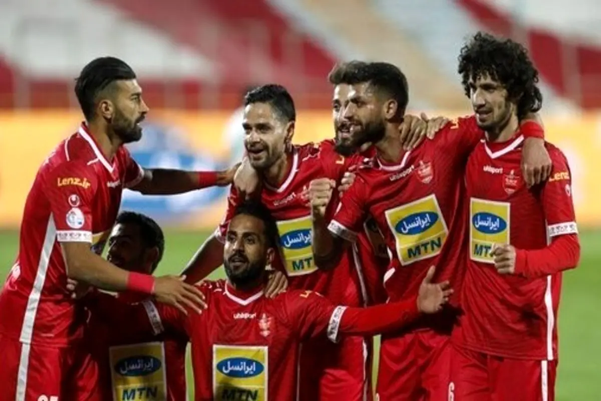 عکس زیبای به جا مانده از ماسک پرسپولیسی‌ها