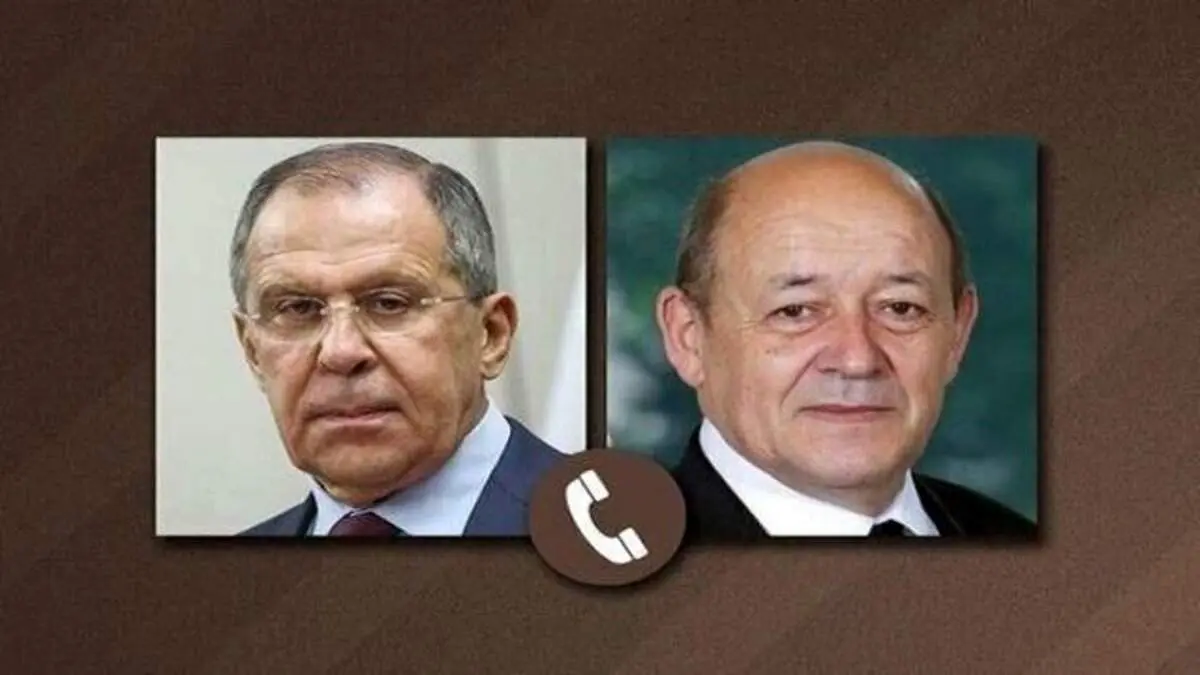 تماس تلفنی لاوروف و لودریان درباره تنشهای اوکراین