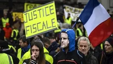 تظاهرات گسترده ضد دولتی در فرانسه
