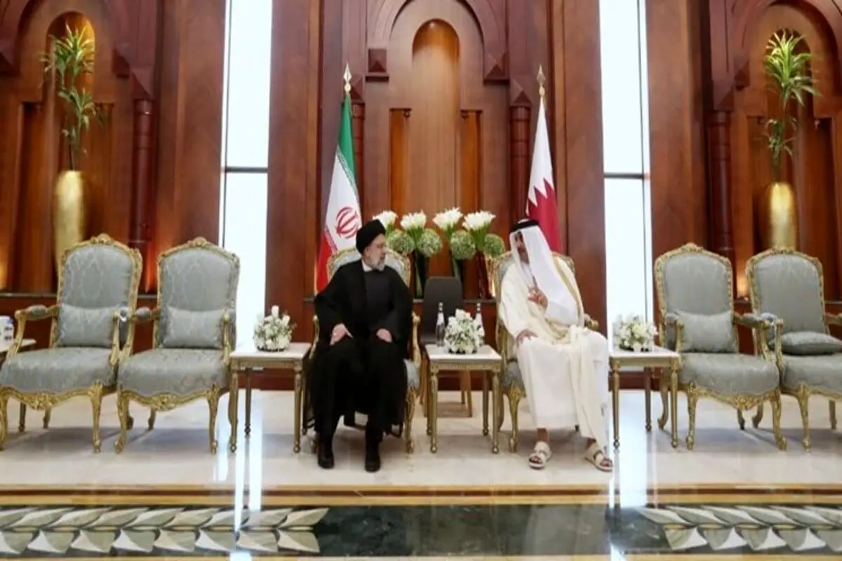 امضای اسناد همکاری میان ایران و قطر با حضور رئیس جمهور و امیر قطر
