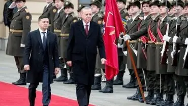 حمایت از تمامیت ارضی اوکراین در تماس تلفنی اردوغان و زلنسکی