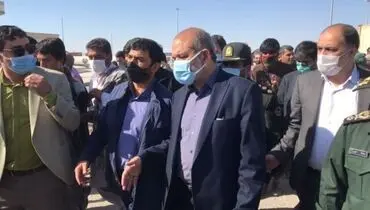 بازدید وزیر کشور از پایانه مرزی میلک