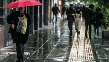 بارش برف و باران در ۳۰ استان با ورود سامانه بارشی جدید