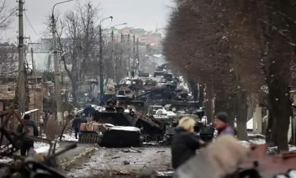 بایدن ممنوعیت واردات نفت و گاز از روسیه را اعلام کرد / زلنسکی: به مذاکره با روسیه ادامه می‌دهیم / وزارت خارجه لوهانسک: همه خاک جمهوری را پس گرفتیم + فیلم و تصاویر