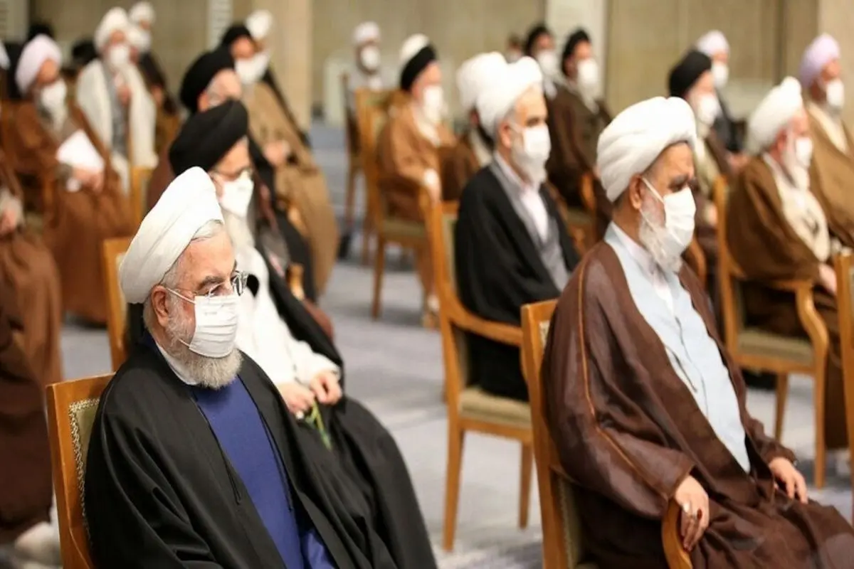 دیدار روحانی، رئیسی و نمایندگان مجلس خبرگان رهبری با رهبر انقلاب + تصاویر