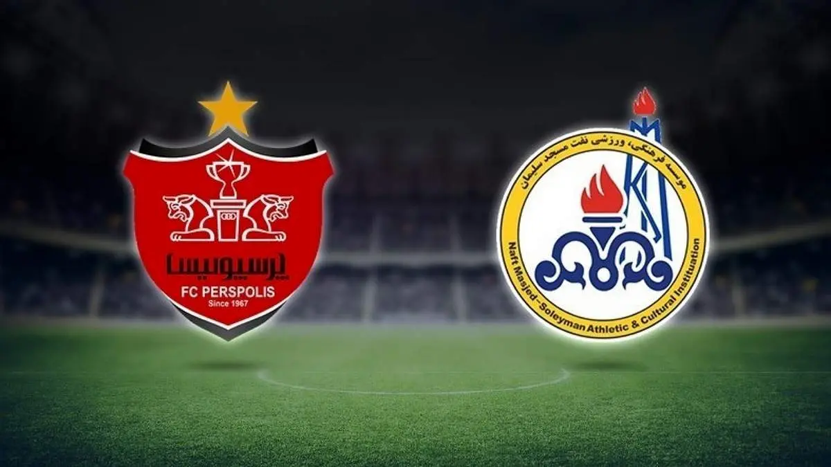 نفت مسجد سلیمان یک - پرسپولیس ۲ / سرخ‌ها با برد به دربی رسیدند