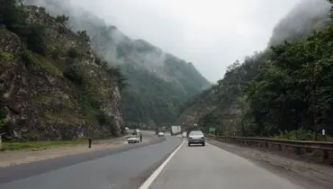 جاده هراز تا ٢٤ اسفند مسدود است