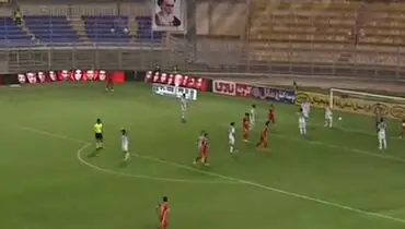 گل دوم پرسپولیس به نفت + فیلم
