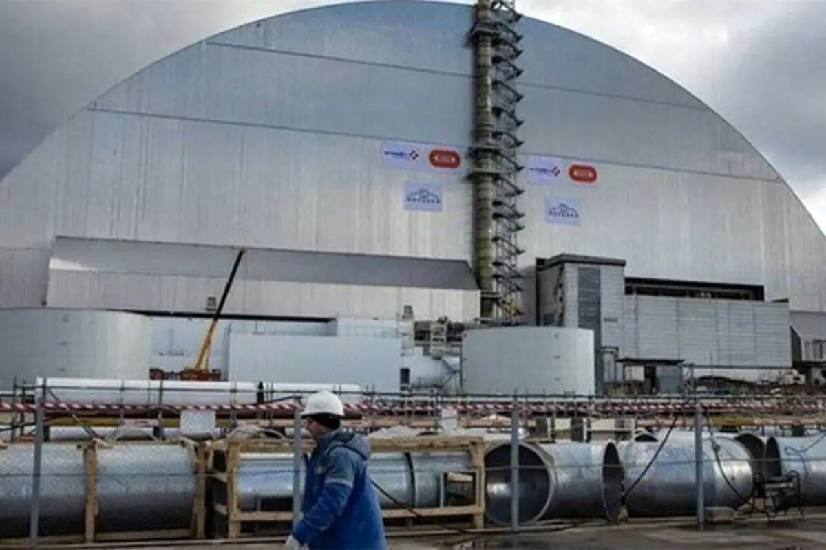 اولین تصاویر رسمی روسیه از تصاحب نیروگاه هسته‌ای چرنوبیل + فیلم