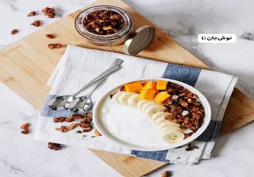 گرانولا بار فوری و سالم؛ بدون نیاز به فر و مواد قندی

