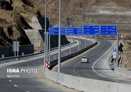 زمان افتتاح آزادراه قزوین-الموت-تنکابن مشخص شد