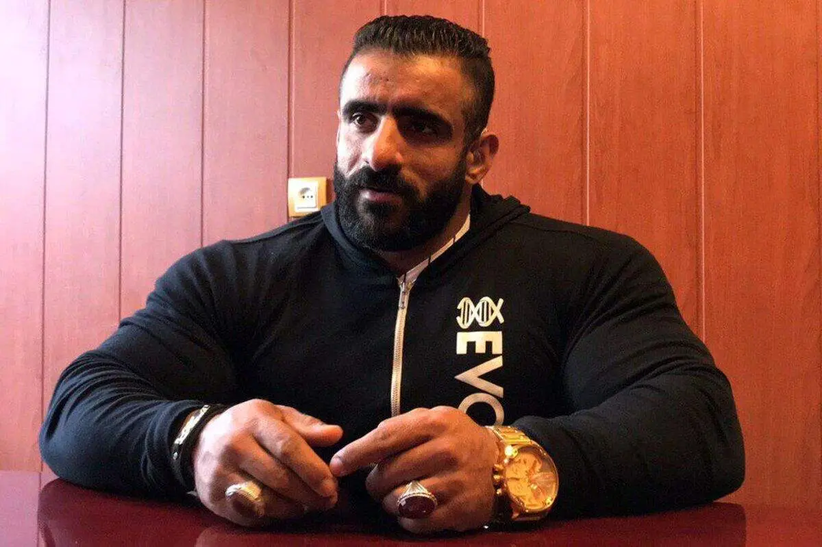 حمایت هادی چوپان از هالک ایرانی + عکس