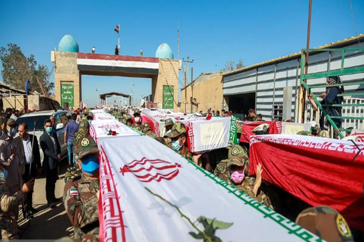 ورود پیکر ۷۲ شهید تازه تفحص شده به کشور