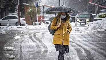 هواشناسی ایران ۱۴۰۰/۱۲/۱۰؛ سامانه بارشی پنجشنبه وارد کشور می‌شود