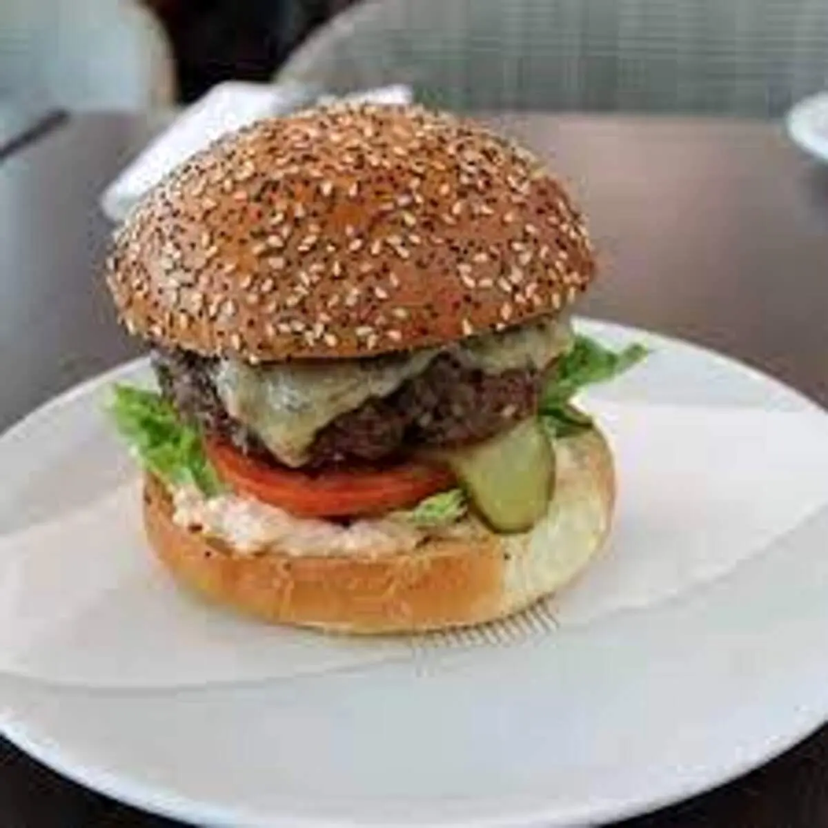 همبرگر با مایونز چیمی چوری