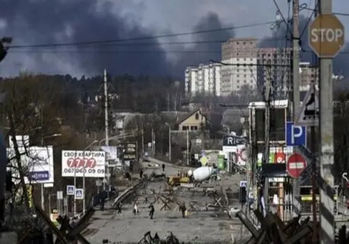 برخورد دو پهپاد در آسمان اوکراین