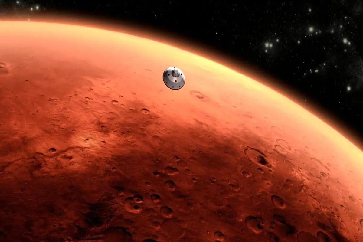 کشف طلای سرخ رنگ در مریخ + فیلم