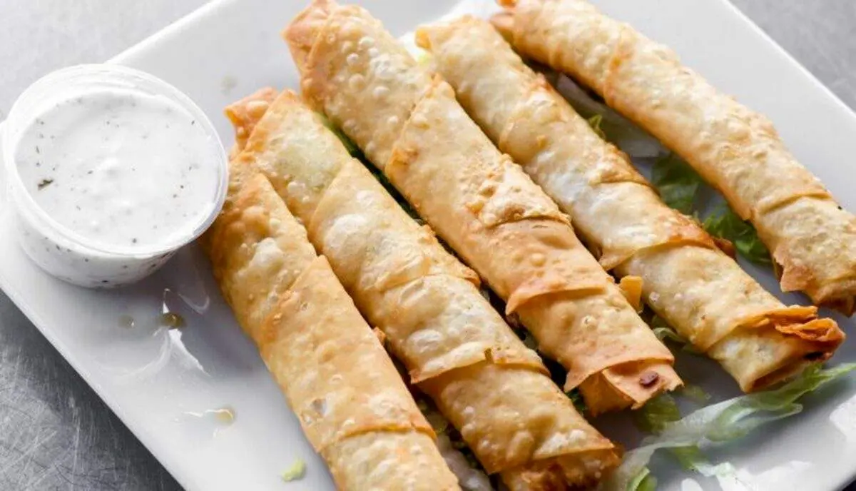 طرز تهیه بورک با سس بشامل خوشمزه و فوری