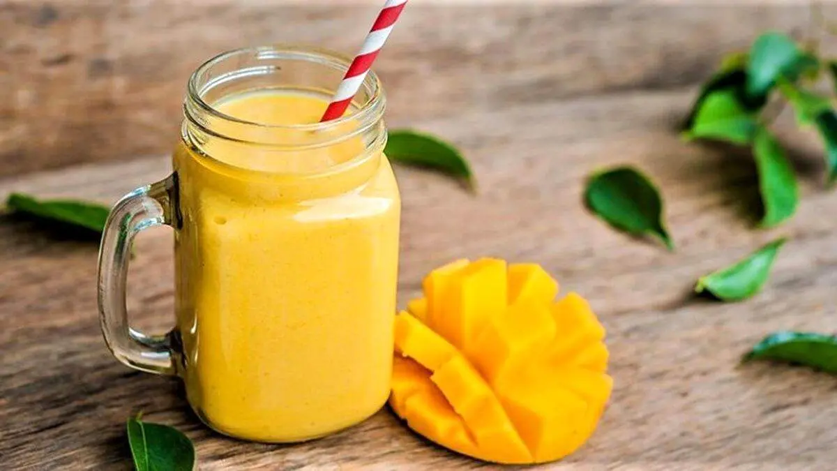 میلک شیک انبه