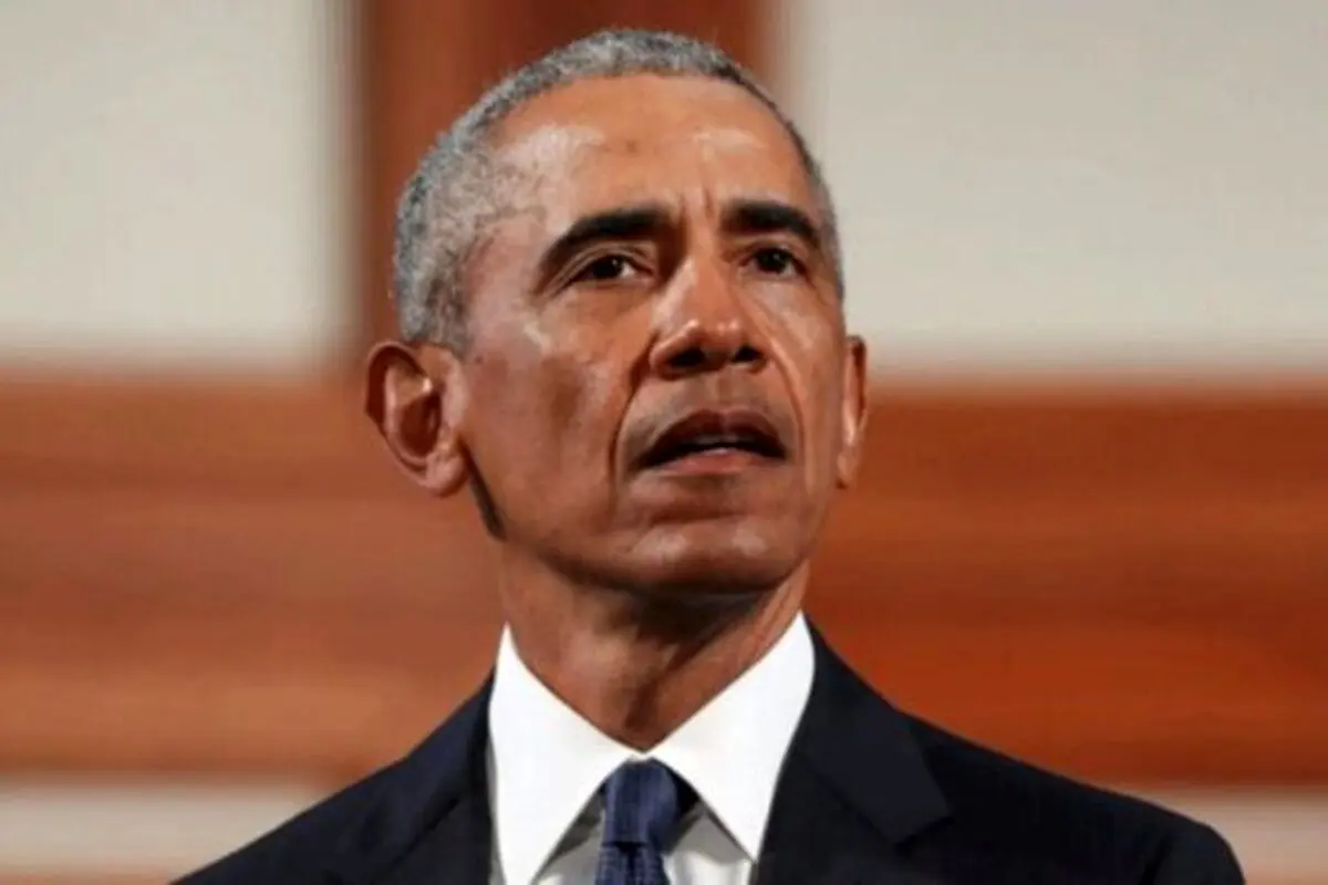شوخی عجیب «باراک اوباما» با «جو بایدن» در کاخ سفید + فیلم