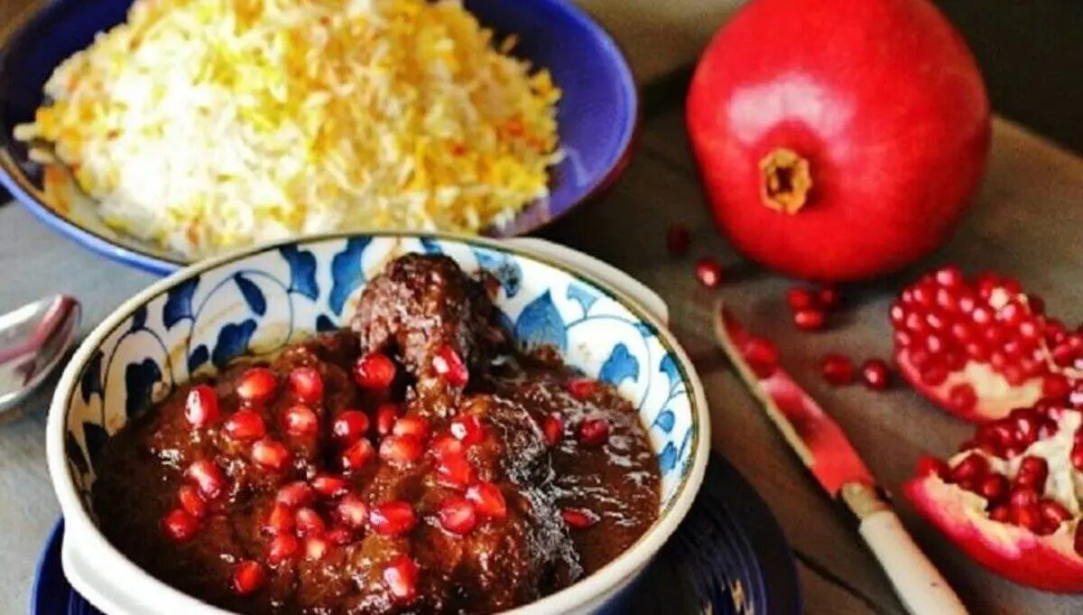 خورش سیر انار