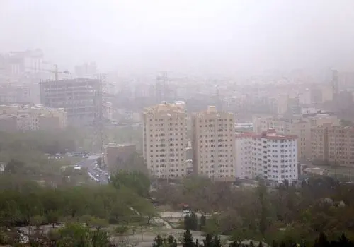 بازگشت دوباره آلودگی هوا به تهران/ هوای تهران قرمز شد