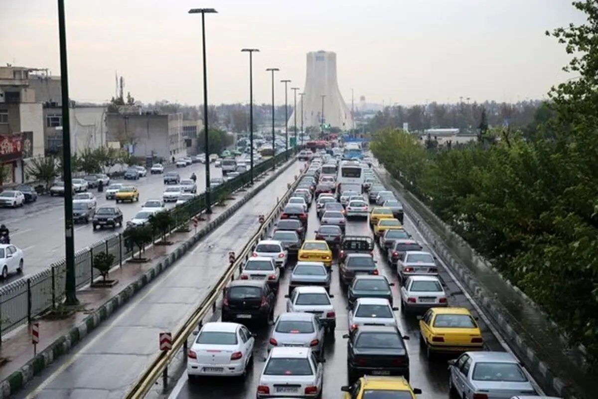 وضعیت ترافیکی تهران در شنبه ۲۰ فروردین ۱۴۰۱| ترددها رو به افزایش است