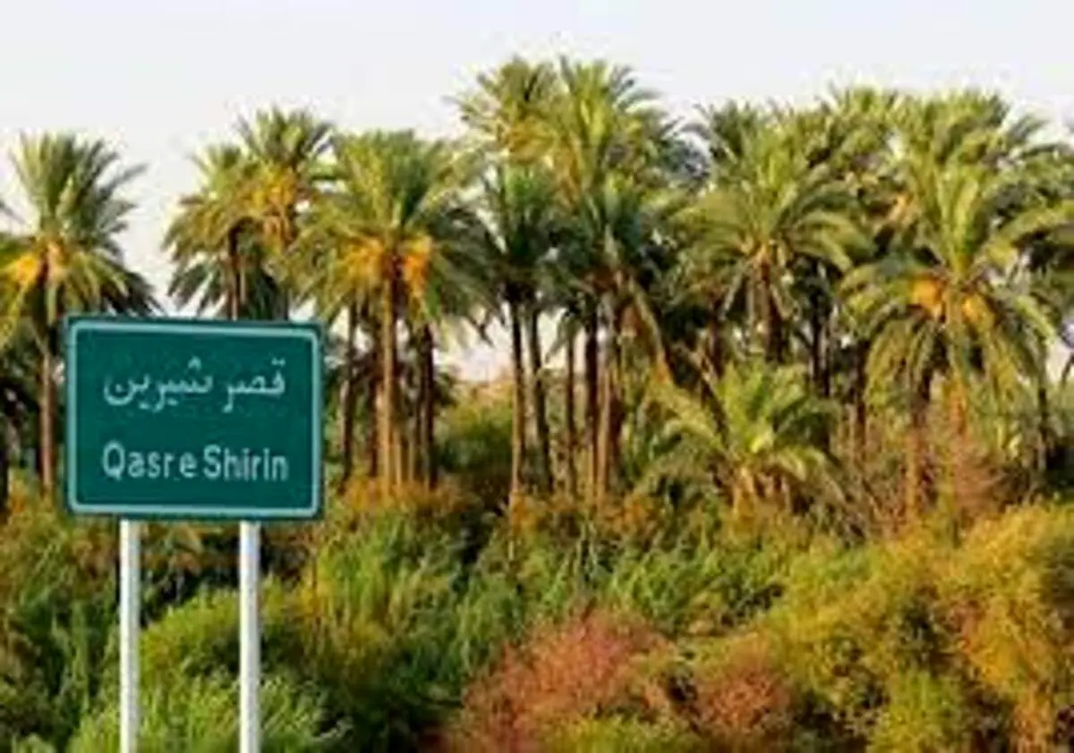 قصرشیرین در هجوم ریزگردها محو شد + فیلم