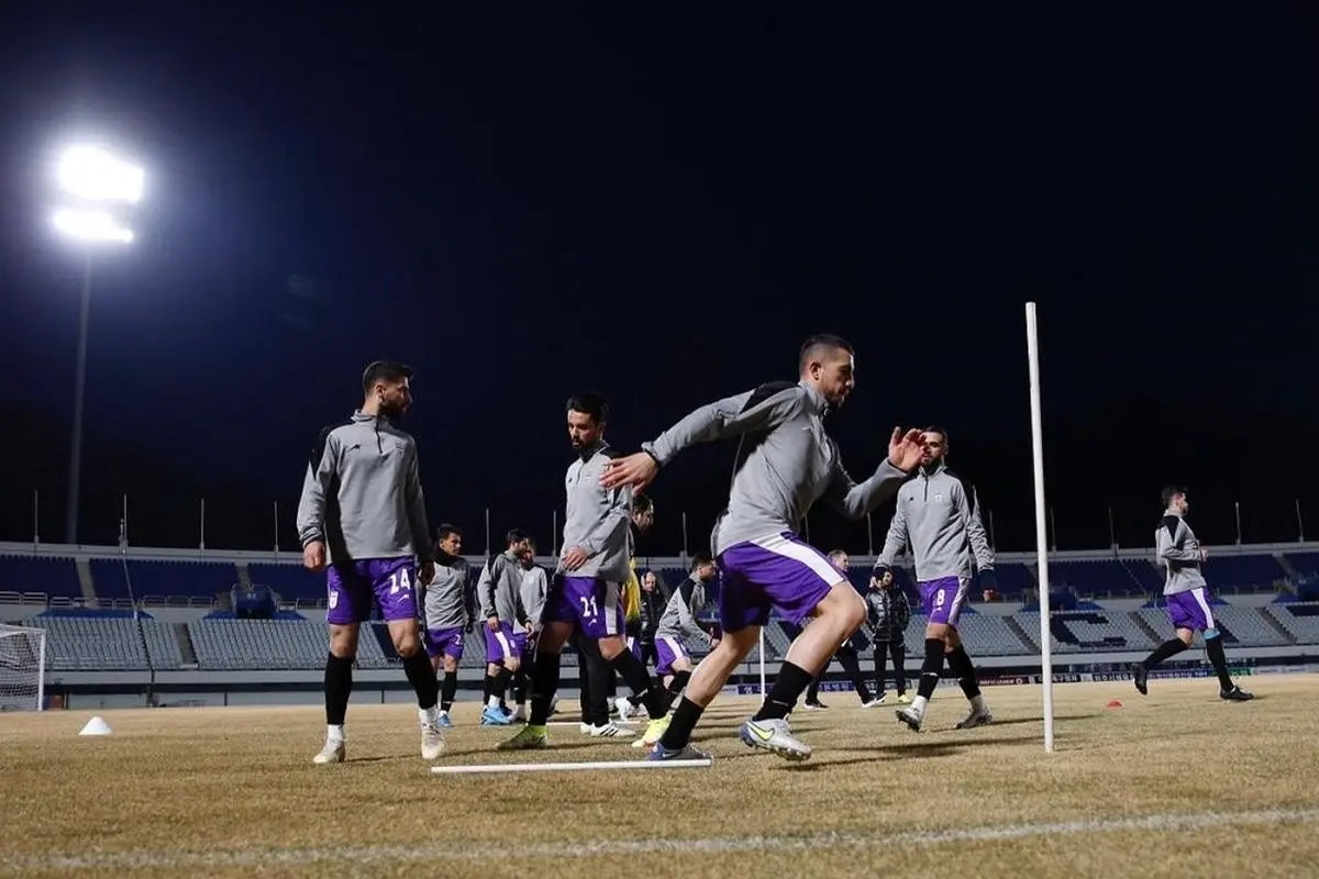 نخستین تمرین تیم ملی فوتبال در سئول برگزار شد