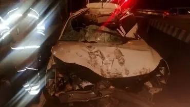 تصادف مرگبار در آزادراه تهران ـ قم | باز هم تعداد زیاد سرنشینان در خودرو حادثه آفرید