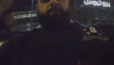 رجزخوانی خیابانی هالک ایرانی با ادبیات عجیب در دبی!+ فیلم