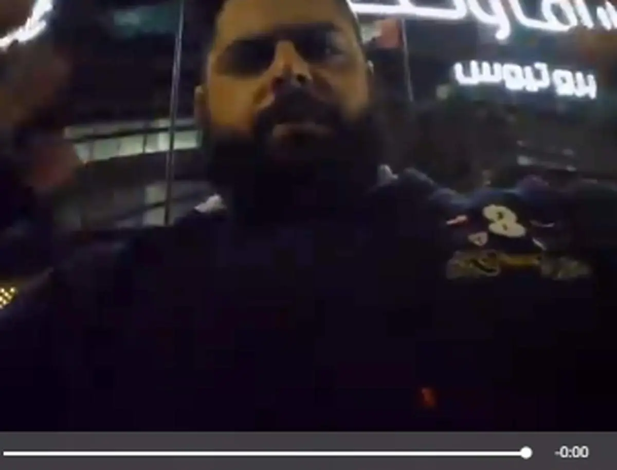 رجزخوانی خیابانی هالک ایرانی با ادبیات عجیب در دبی!+ فیلم