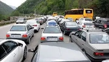 ترافیک کماکان در ورودی‌های شمال