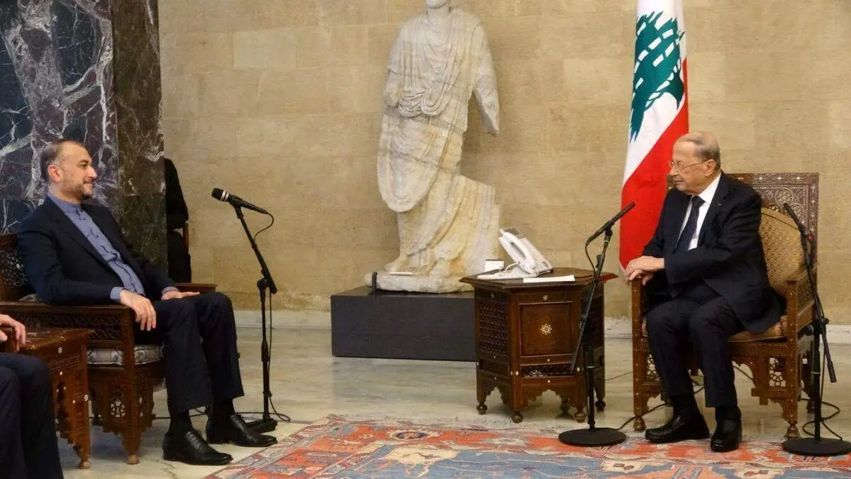 دیدار و رایزنی وزیر خارجه با میشل عون