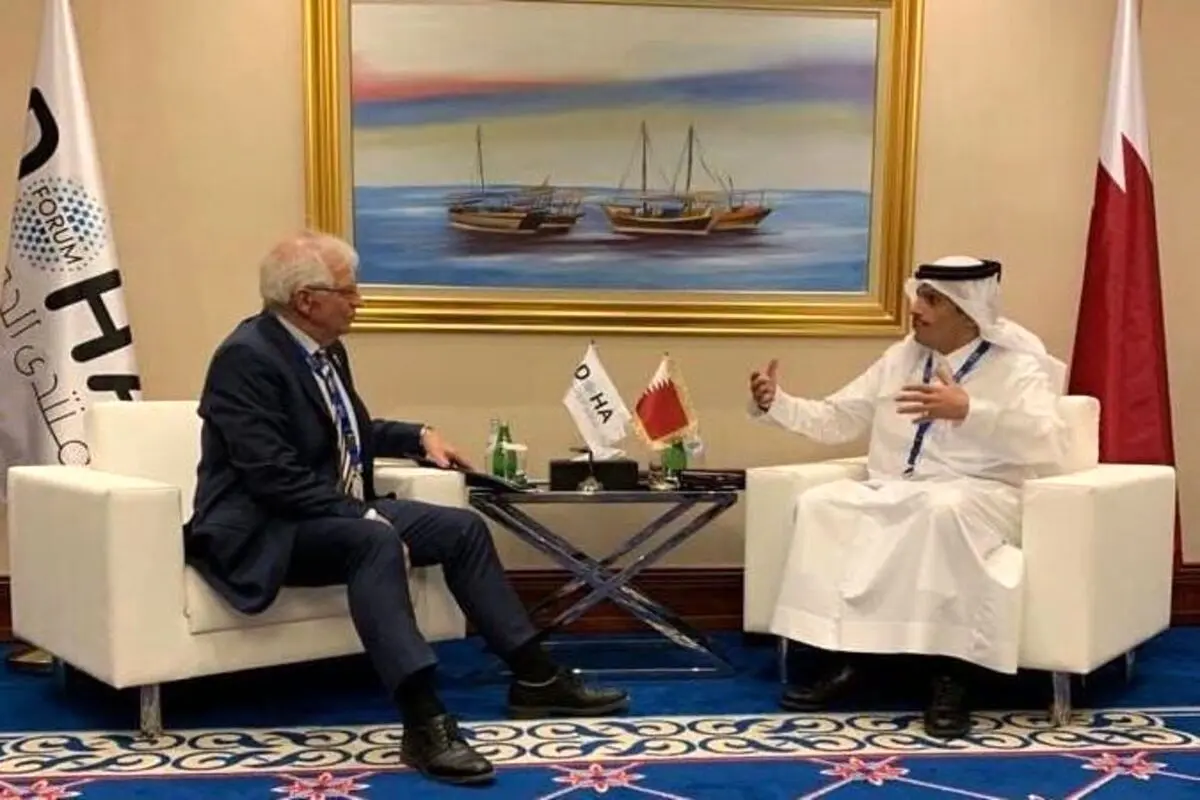 بورل و وزیر خارجه قطر درباره برجام گفت‌وگو کردند