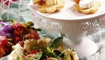  خوراکی‌های خوشمزه و متنوع با تِم شکوفه‌های بهاری