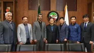 دیدار رییس مرکز آموزش فدراسیون جهانی تکواندو با هادی ساعی