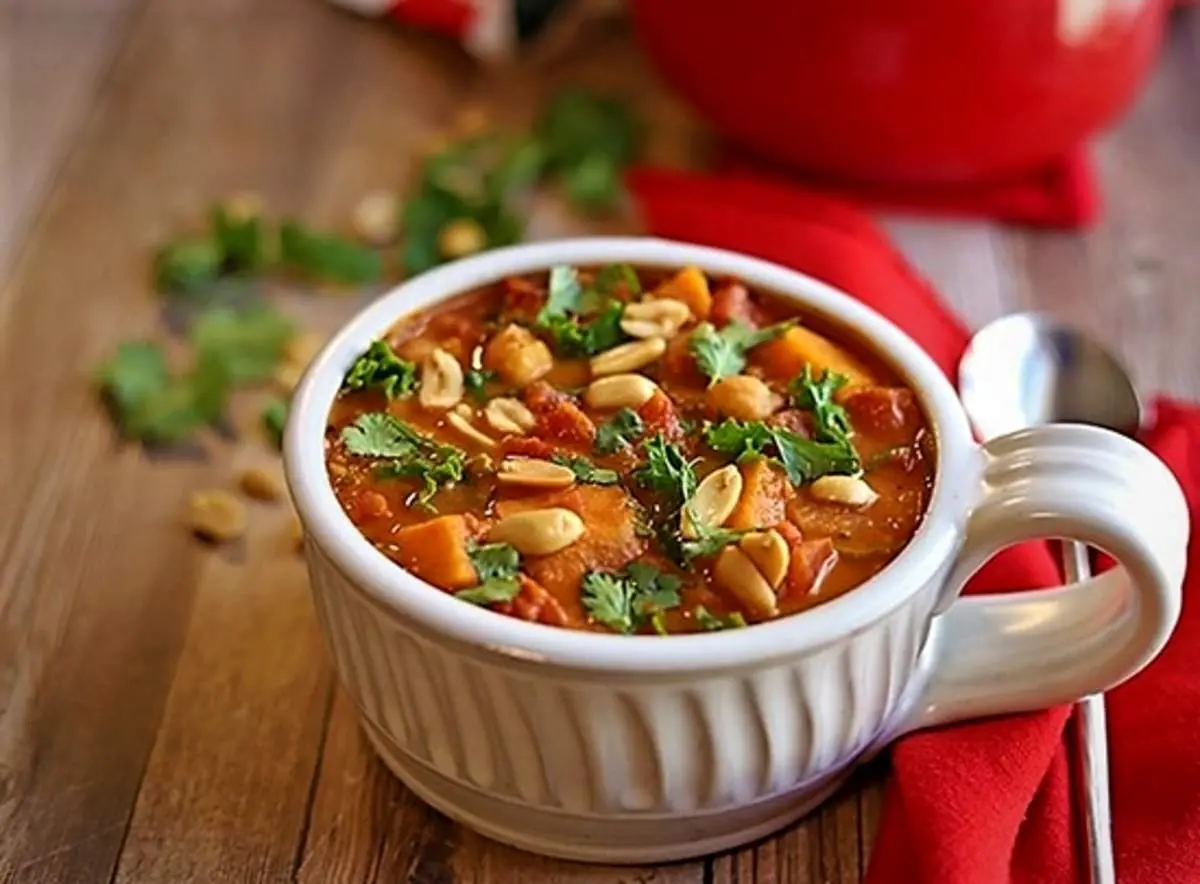 سوپ بدام زمینی