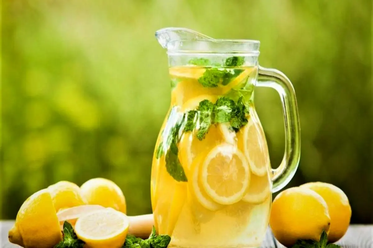 نوشیدنی لیمو و نعنا