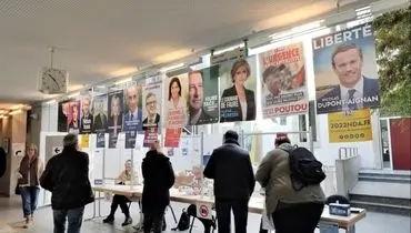 مشارکت پایین در انتخابات فرانسه تا یک ساعت پیش از خاتمه