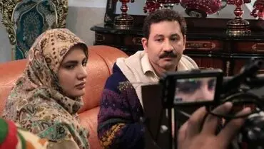 بهنوش بختیاری و سروش جمشیدی مقابل دوربین یک تله‌فیلم کمدی