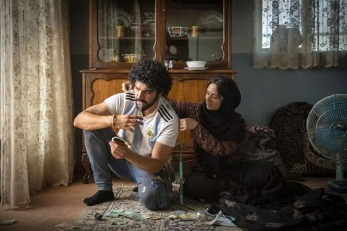 سینا مهراد در لباس مارادونا + عکس