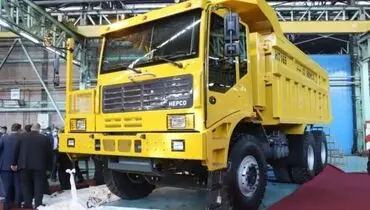 آفرود تراک ۶۵ تن هپکو رونمایی شد