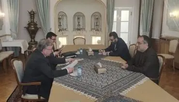 دیدار برجامی اولیانوف با اعضای نمایندگی دائم ایران در وین