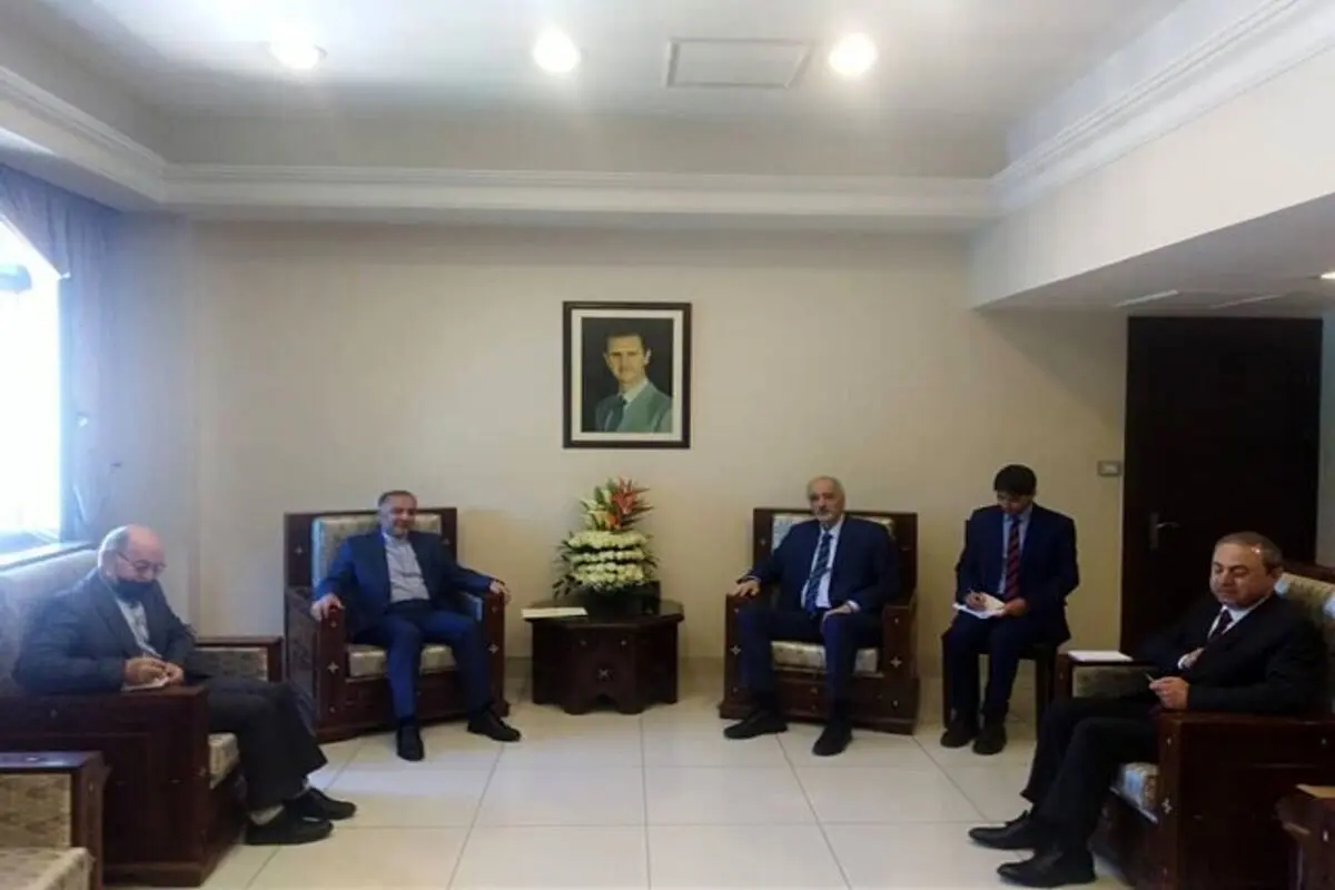 رایزنی سفیر ایران با نایب وزیر امورخارجه سوریه
