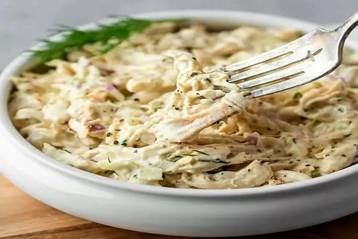 طرز تهیه سالاد مرغ آمریکایی ، پیش غذای ویژه