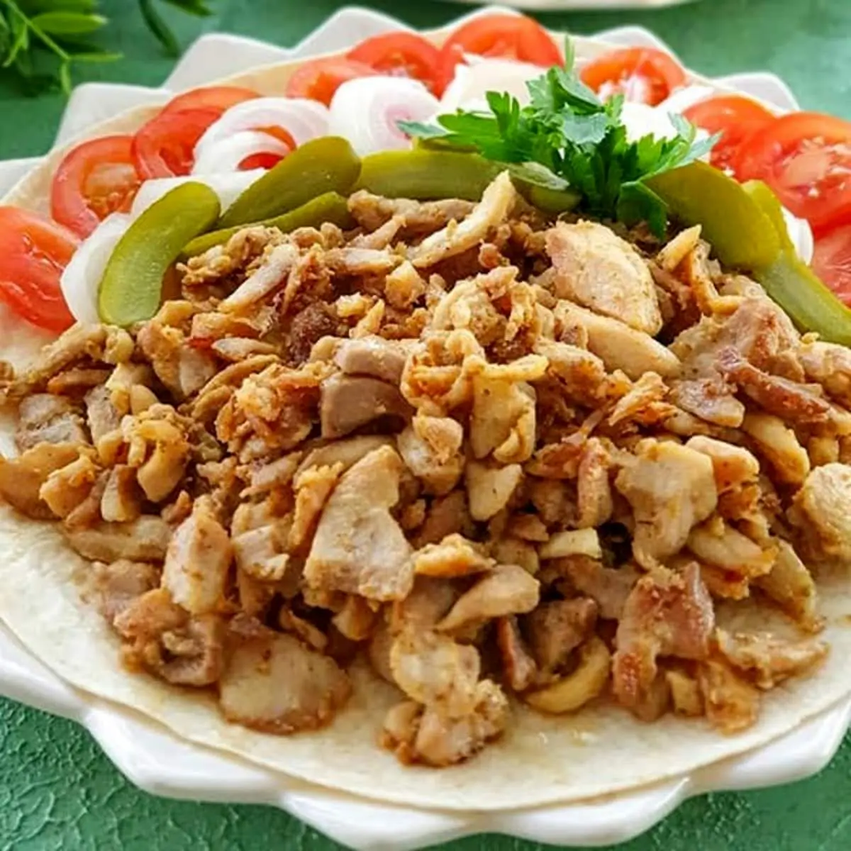 طرز تهیه کباب مرغ ورقه ای
