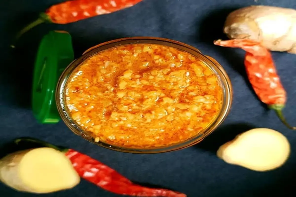طرز تهیه ترشی زنجبیل